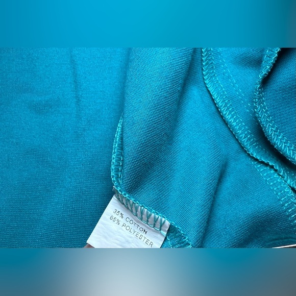 I-Run Collection Blue Activewear Jacket w/ Black Stripes,Zip Up,Size L - Picture 8 of 9